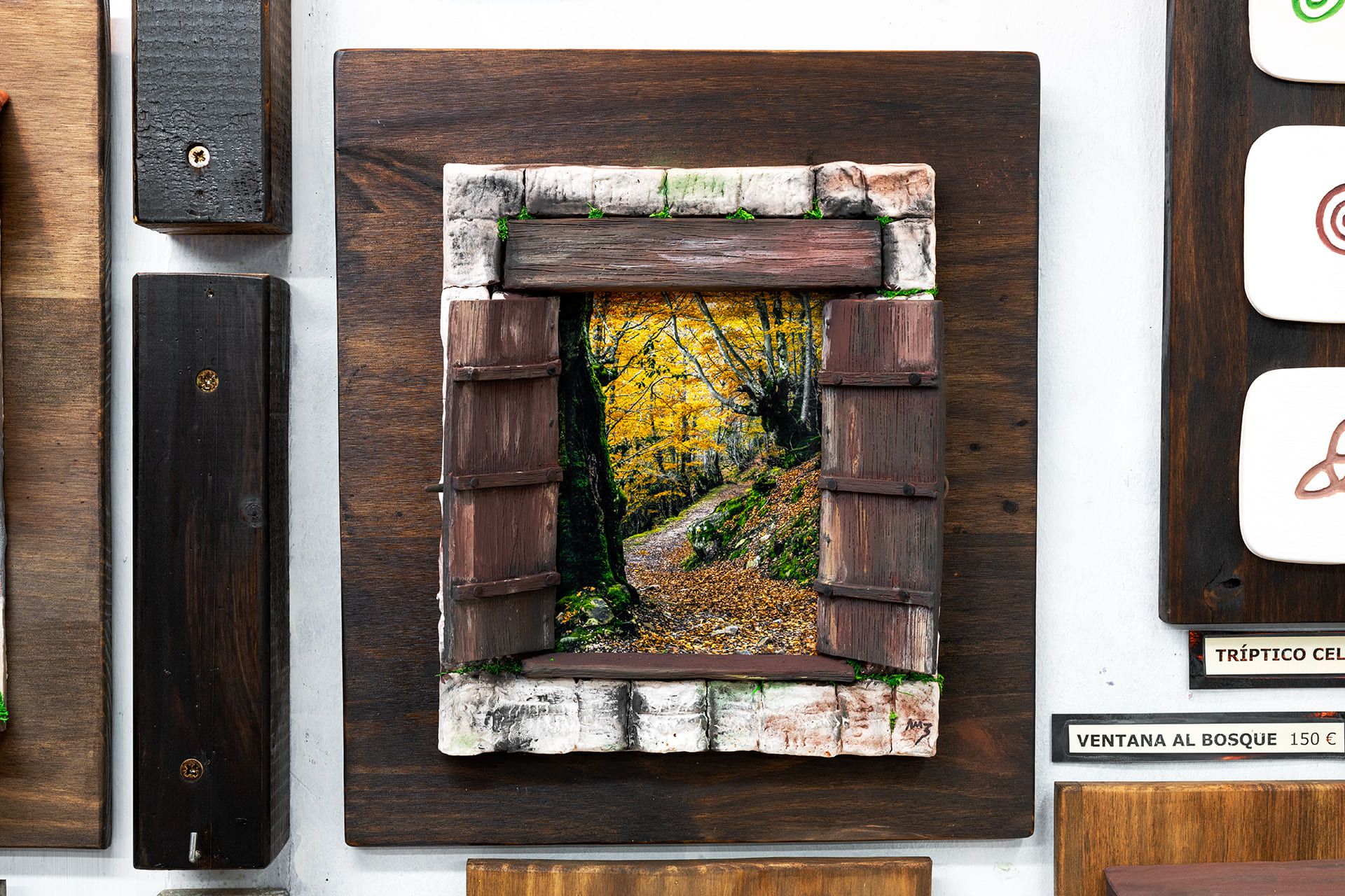 Pieza dentro de la exposición